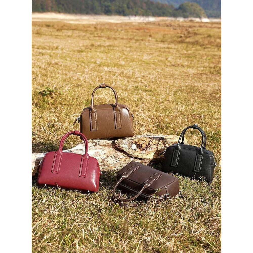 Designer Bags New Women Cowhide Genuine Shoulder Bag Ladies Soft Cow Real Leather Handbag Female Fashion Design Crossbody Bags Luxury Bag