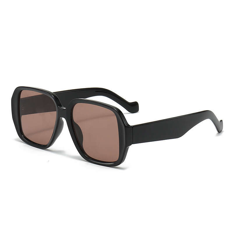 Large Designer Frame Wide Leg Women's Fashion Square Men's Trendy Glasses Sunglasses