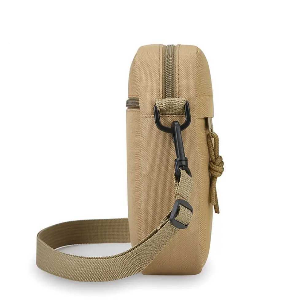 New Oxford Cloth Crossbody Bags Black White Khaki Minimalists Shoulder Bag Long Shoulder Strap Travel Storage Men Women Y250819