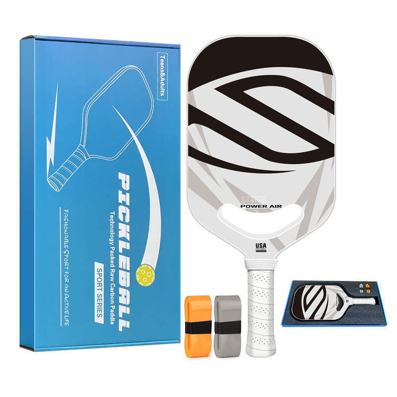 Heat Pressed Integrated T700 Carbon Fiber Pickleball Racket Full Set