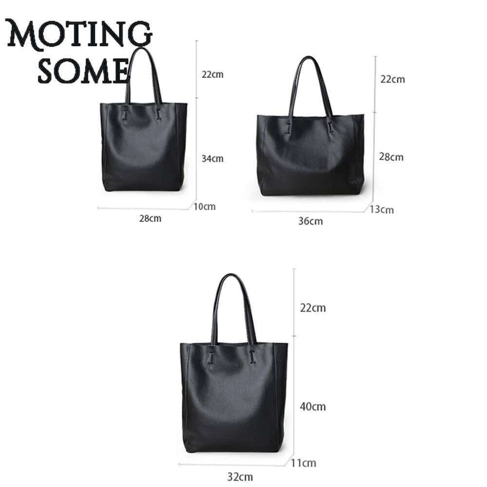 Simple Style Genuine Leather Women Tote High Quality Cowhide Large Shopper Female Totes Calfskin Shoulder Bag 2021 New