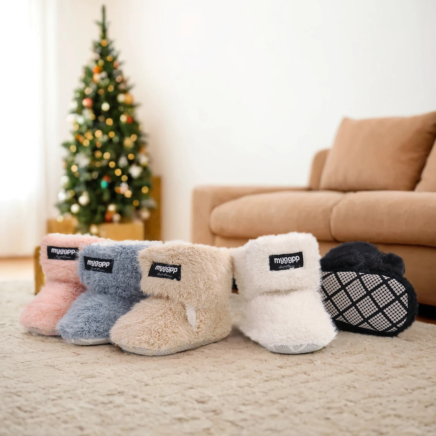 Baby Boy Girl Boots born Shoes Winter Snow Anti-Slip Soft Sole Warm Infant Toddler Prewalker Booties 250820