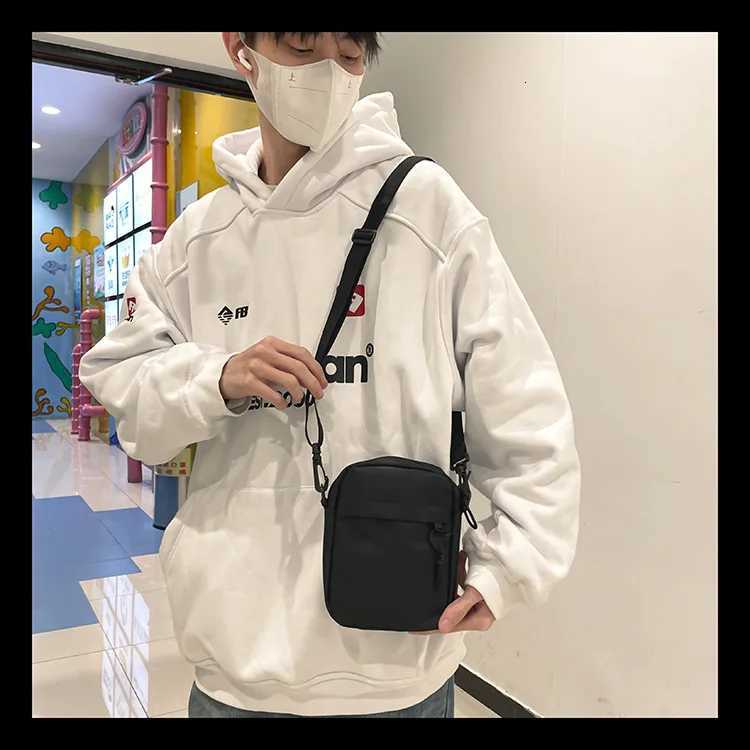 Outdoor Casual Canvas Crossbody Bag Unisex Mini Phone Sling Bag for Men And Women Y250819