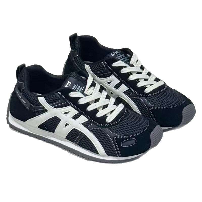 2025 Summer Autumn Forrest Gump Mesh Surface Foot Slimming Training Women Lightweight Non-Slip Campus Sports Running Shoes