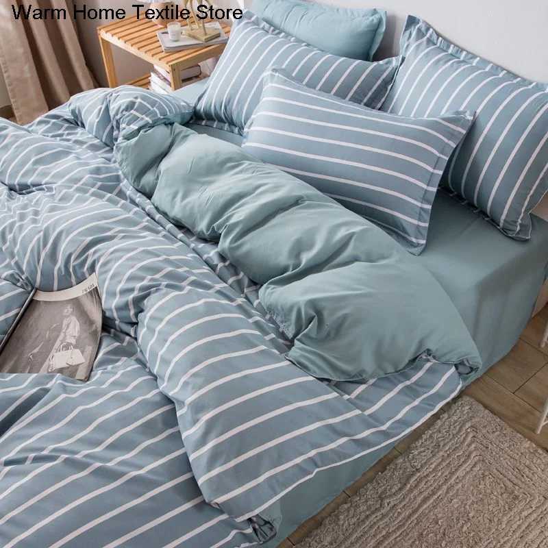 Pink Watermelon Bedding Sets Simple With Flat Sheets Duvet Cover case Bed Linen For Boys Girls Kawaii Bedclothes 150x200 Y250819