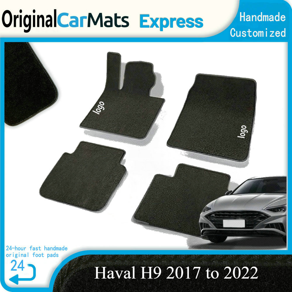 For Haval H9 2017 2018 2019 2020 2021 2022 Car Trunk Mat Interior Carpet tpe Foot Pad Mats Cover Car-styling Accessories