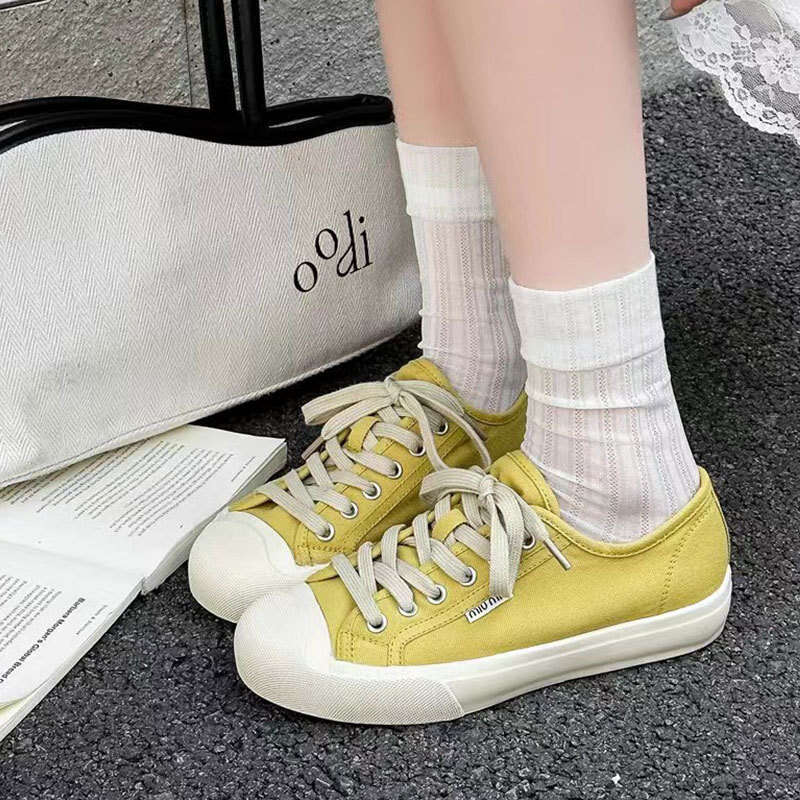 Shell Toe New Canvas 2025 Summer Versatile Classic Flat Sports Casual Shoes Ultra Soft Korean Style Comfortable Trendy