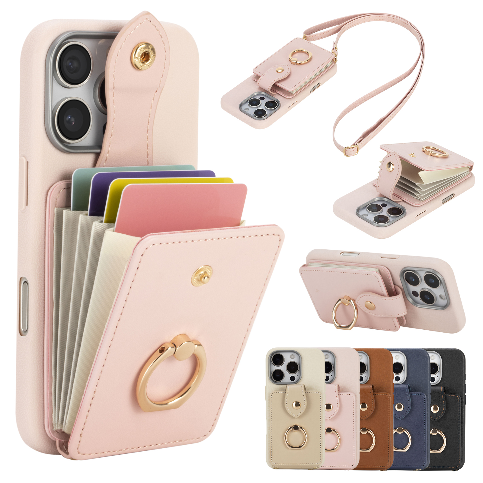 Designer Phone Case for iPhone 16 Pro Max - Scratch Proof Protective Cover with Creative Back Design