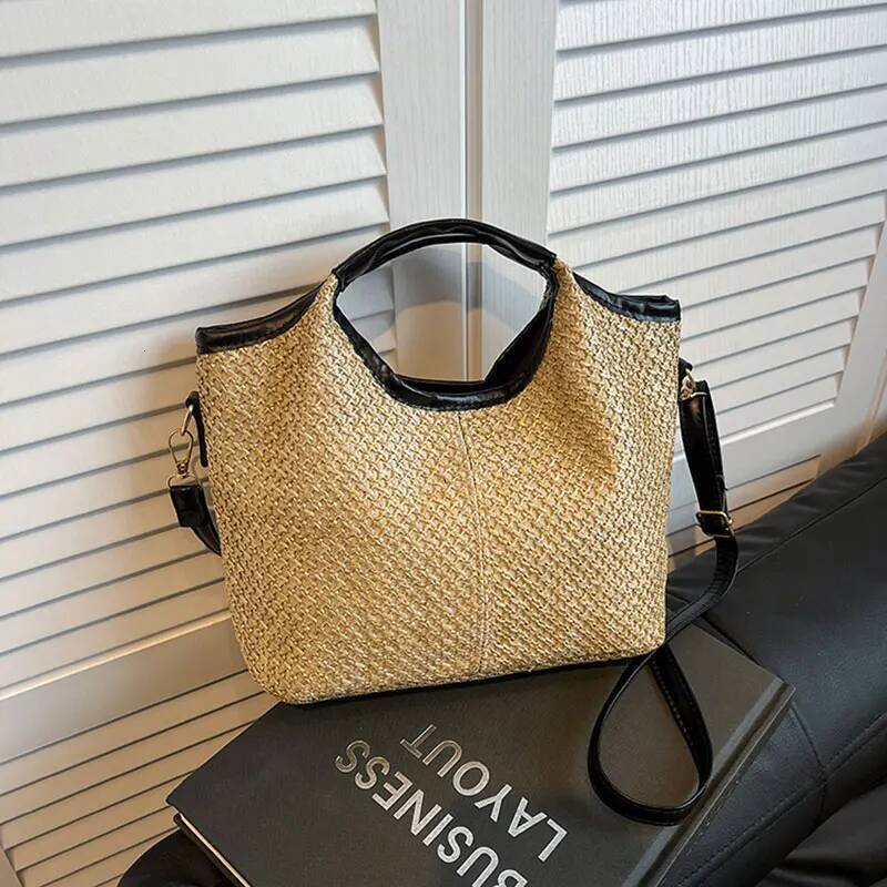 Autumn New Women s Crossbody Bag Fashion Straw Handbag Women s Shoulder Bag Commuting Leisure Travel Crossbody Bag Autumn New Designer Bag