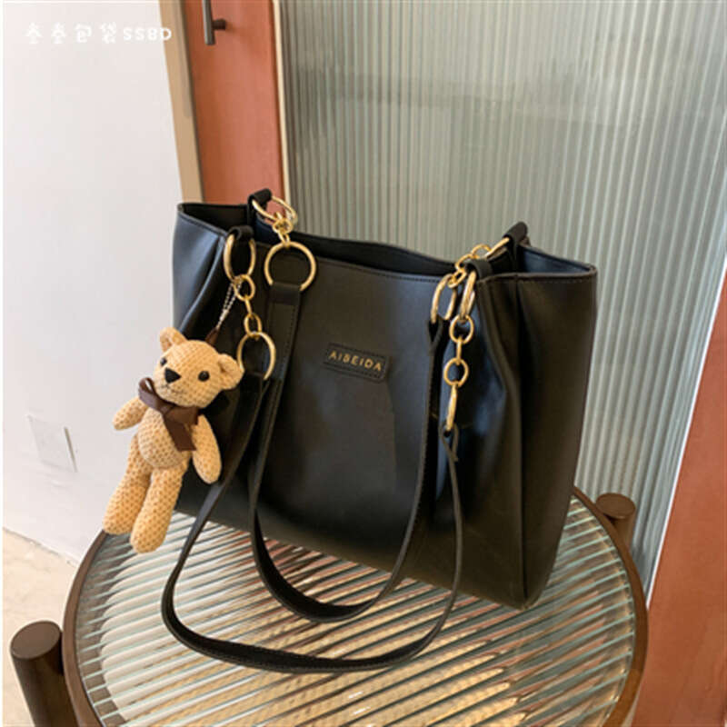 College Student Class Tote for Women 2025 New Trendy High-end Shoulder Large Capacity Fashion Versatile Commuter Bag