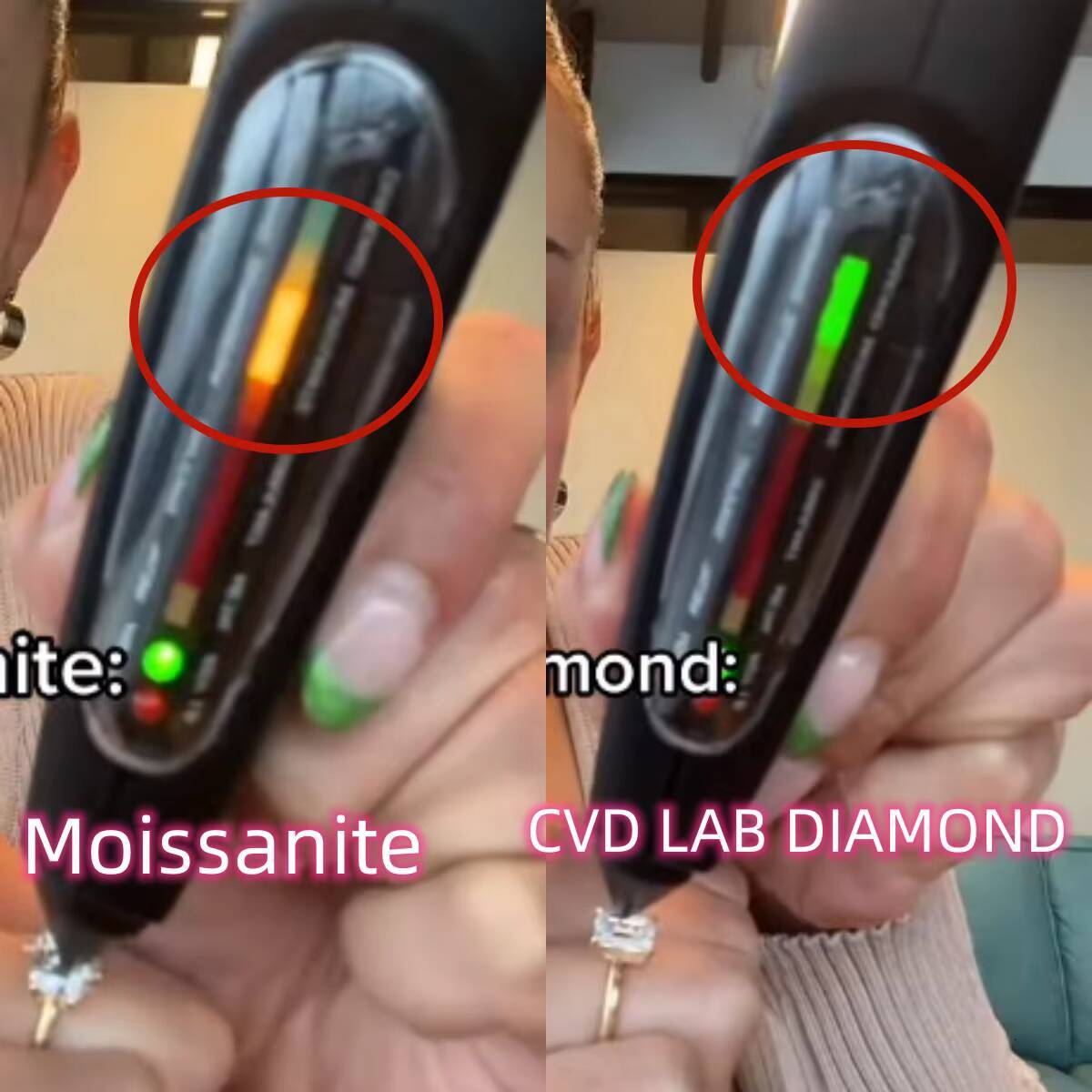 Custom Engagement 14K Solid Gold Lab Diamond Ring IGI Certified CVD Lab Grown Diamond Ring