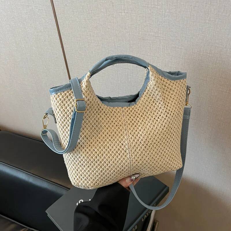 Autumn New Women s Crossbody Bag Fashion Straw Handbag Women s Shoulder Bag Commuting Leisure Travel Crossbody Bag Autumn New Designer Bag