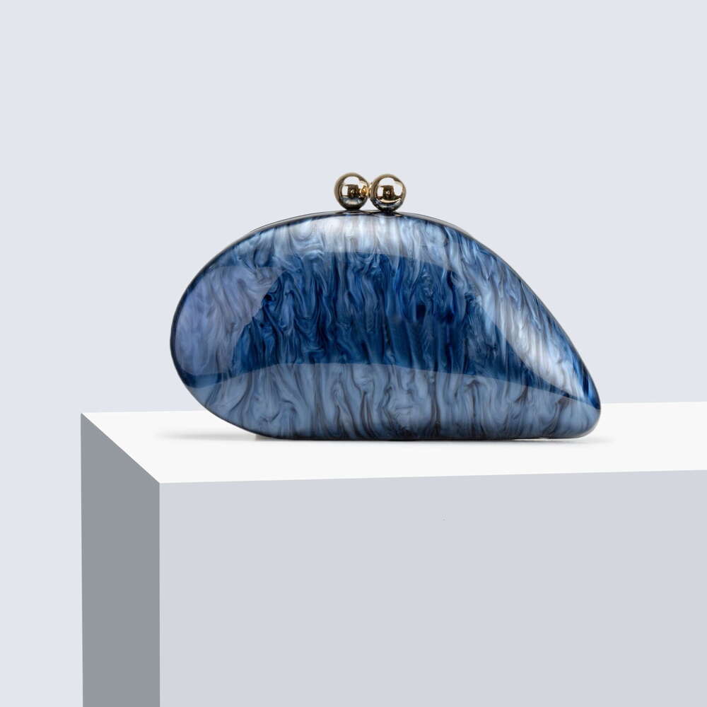 New Women's Acrylic Evening Shoulder Crossbody Wedding Designer Party Clutch Bags Chain Bag