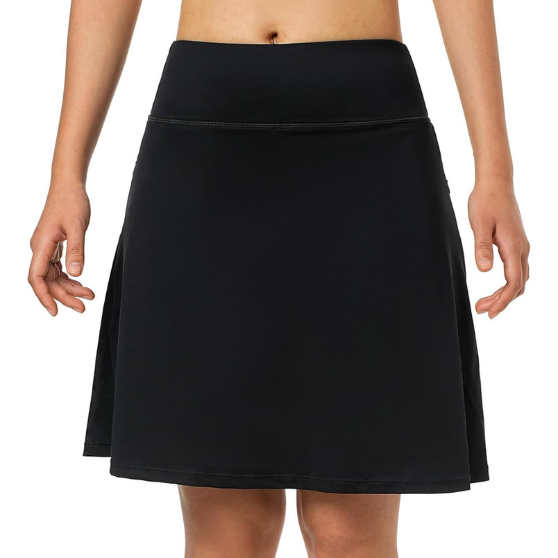 with Zipper Pockets,Athletic Golf Tennis Swim Skirts 20" Knee Length Skorts for Women High Quality