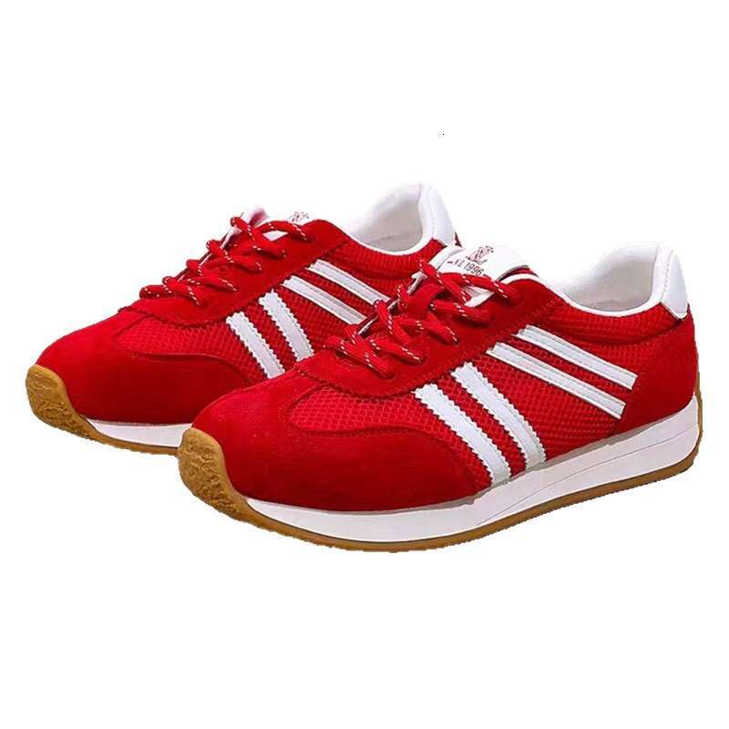 Genuine Leather Forrest Gump for Women 2025 Summer Autumn New Thick Sole Height Increasing Casual Fashion Versatile Campus Sports Shoes