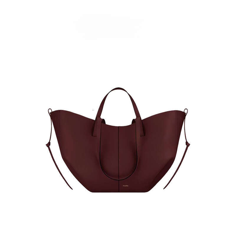 Shoulder Bag Designer Tote for Women Niche Large Capacity Genuine Leather Commuter Handbag