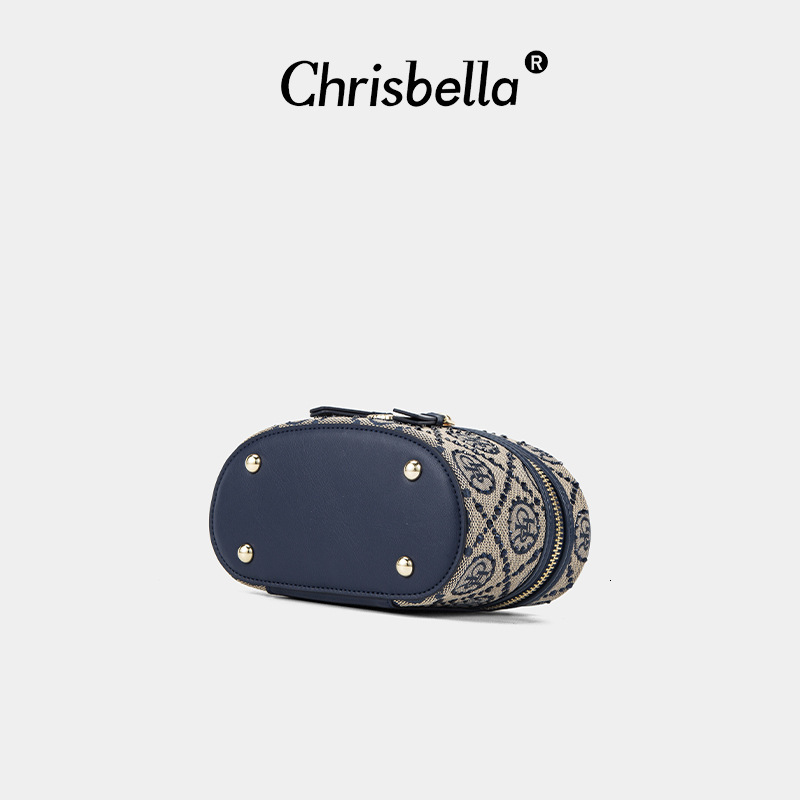 Free Shipping Designer Luxury Women's Embroidered Mini Handbag Jacquard Star Diamond Hand-held Makeup Bag Fashionable Zipper Single Shoulder Cros