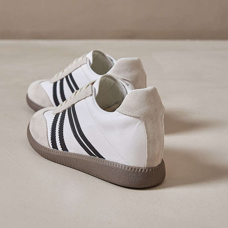 Inner Height Increase German Training for Women 2024 Summer and Autumn New Lightweight Thick-Soled Sports Sneakers Versatile Casual Forrest Gump Shoes