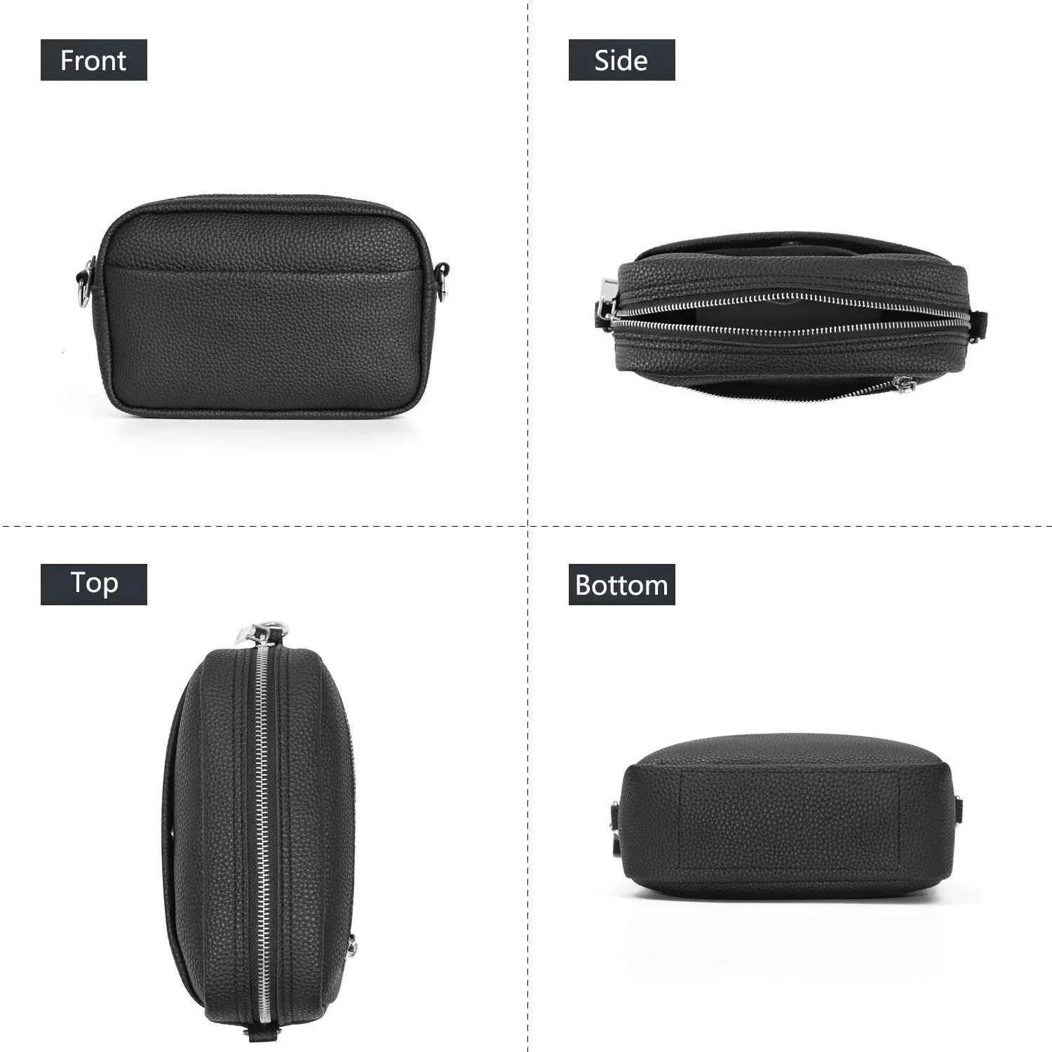 Crossbody Bags for Women Stylish Wide Strap Shoulder Bag PU Leather Daily Use Purses and Handbags with Zipper Y250819