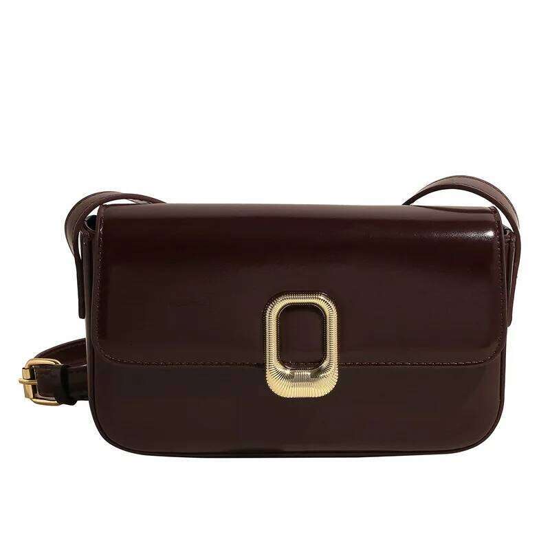 Vintage Square Bag Retro Chic Shoulder Purse Minimalist Crossbody Handbag For Women