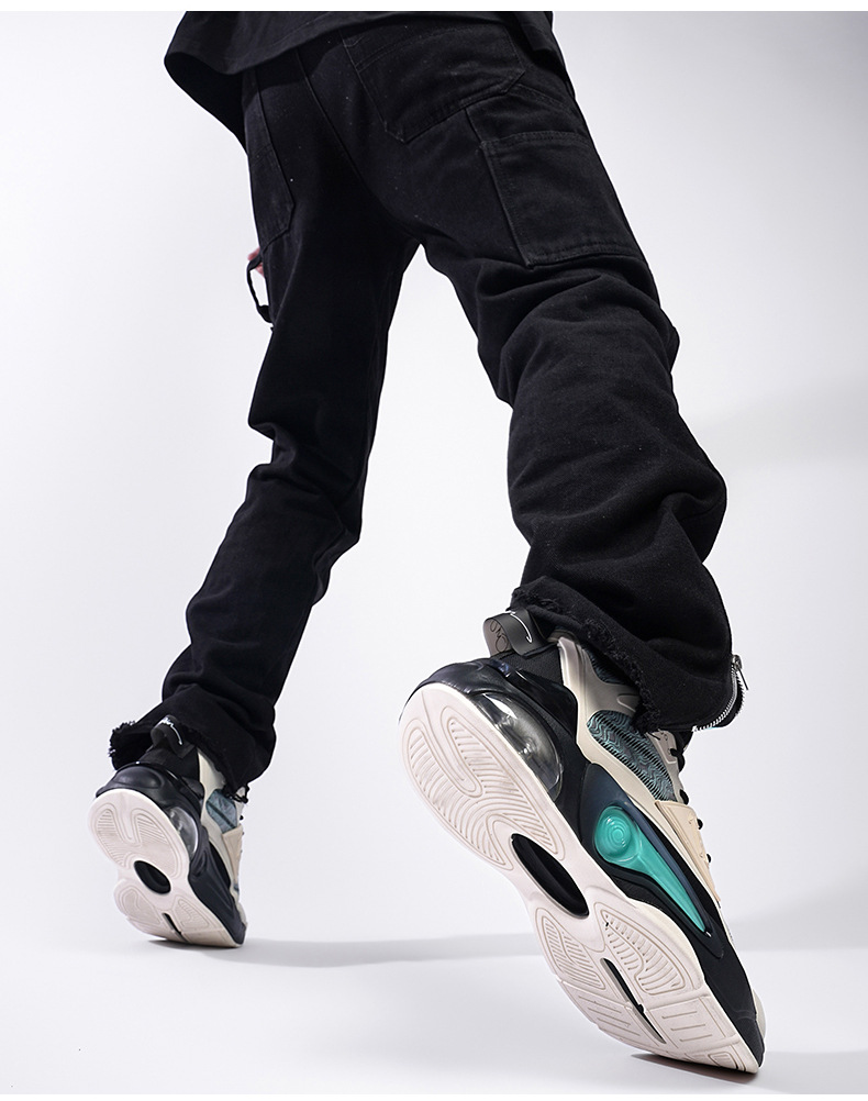 free shipping Youth basketball shoes lightweight and fashionable air cushion student running shoes men's shoes NEW