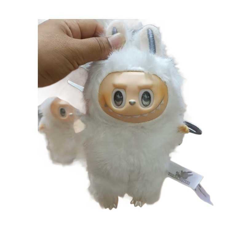 Bubble Labubu Little Angel Vinyl Plush Trendy Toy Series Vinyl Handheld Office Doll Trendy Toy Doll L250820