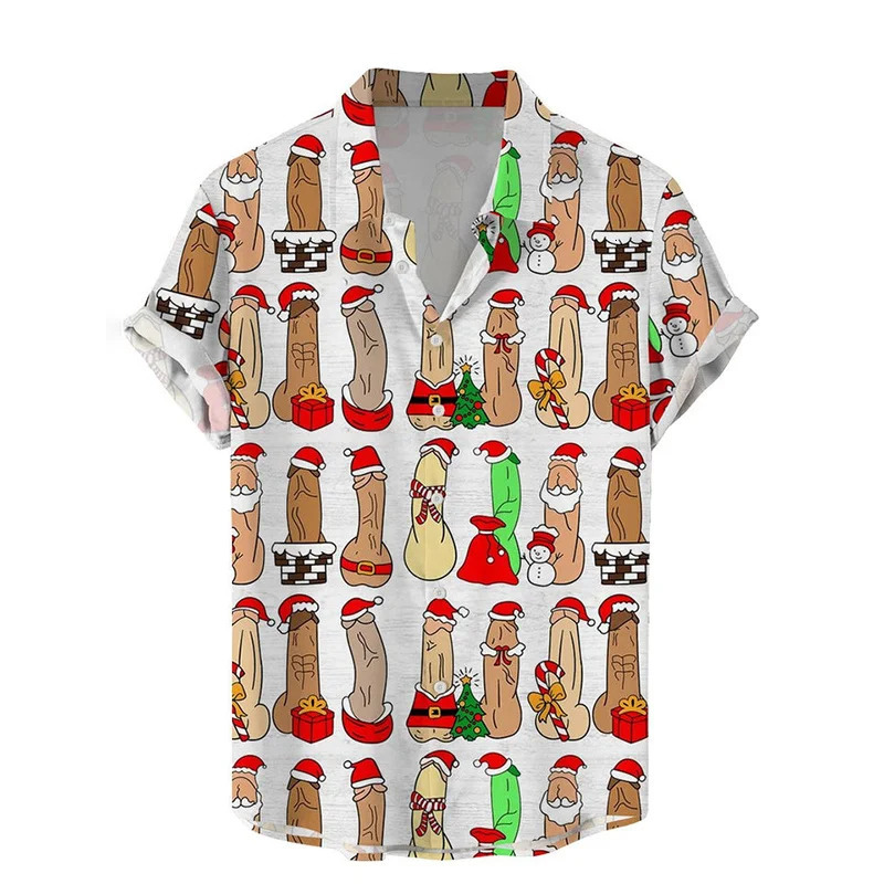 24 Summer Harajuku 3D Sexy Styles Printed Shirts Hentai Patterns Graphic Short Men Fashion Funny Cool Blouses 250808