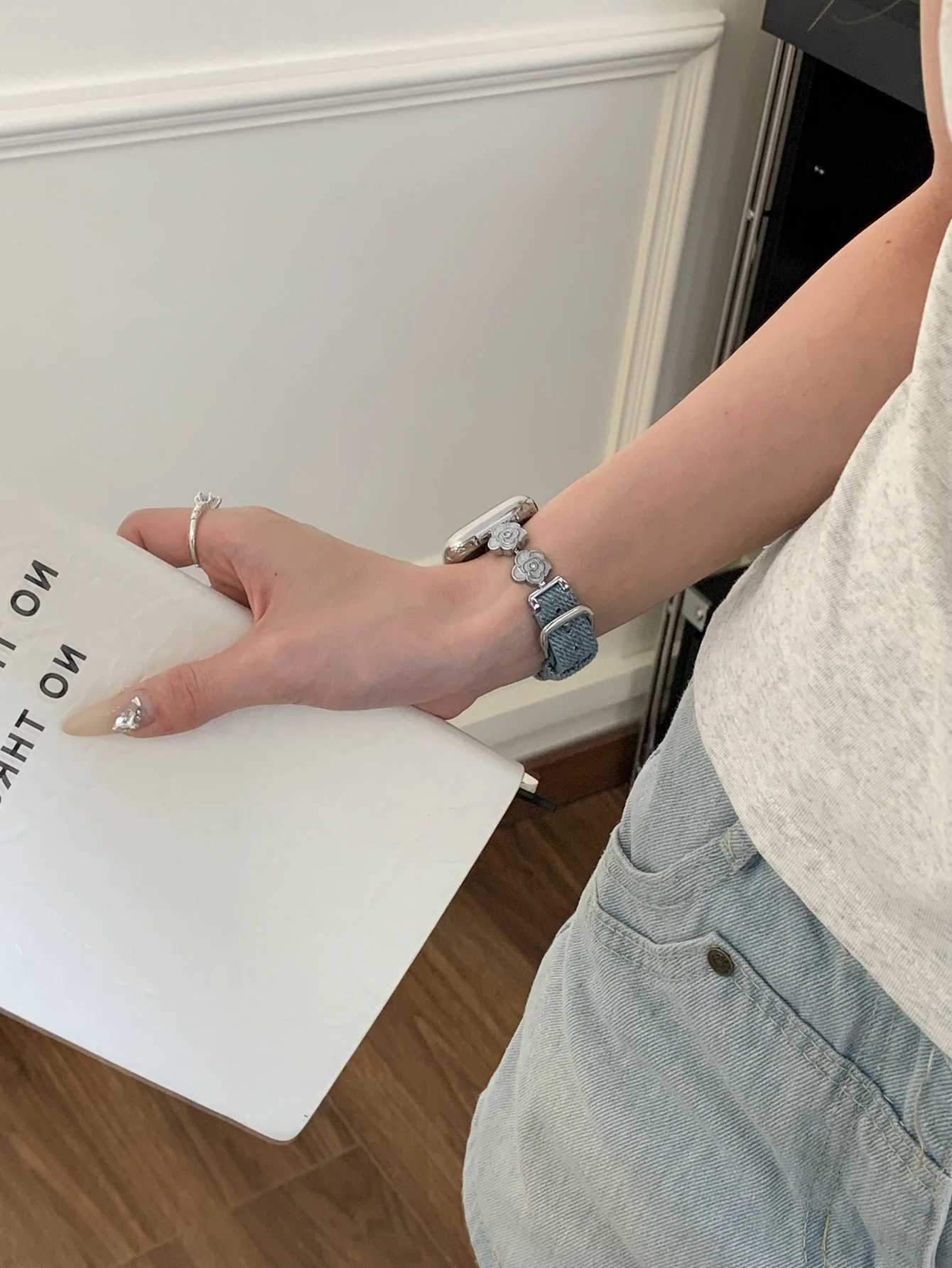 10/9/8/7/6/5/4/3 SE 38mm 40mm 41mm 42mm 44mm 45mm 46mm 49mm Metal Leather Loop Watch Band Strap Y250820