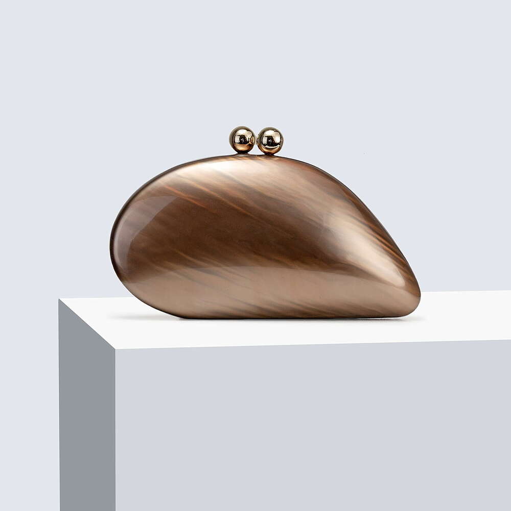 New Women's Acrylic Evening Shoulder Crossbody Wedding Designer Party Clutch Bags Chain Bag