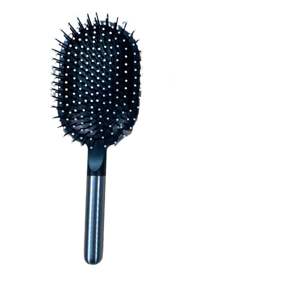 Women's Long Straightening Curling Air Cushion Scalp Massage Hair Styling Brush Two-Piece Set