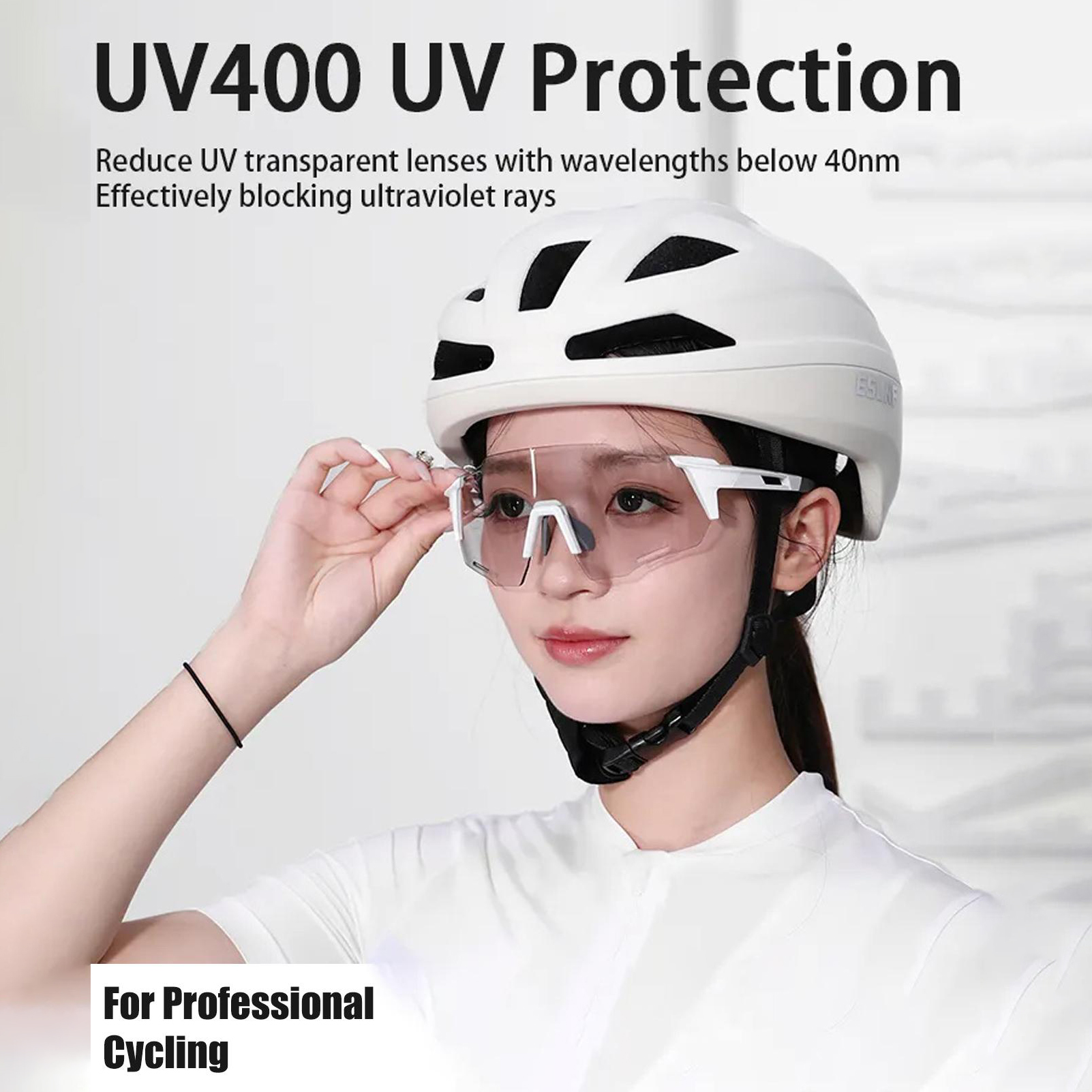 Photochromic Bike Glasses Goggles UV Protection Cycling Sunglasses for Men Women Sports Goggles
