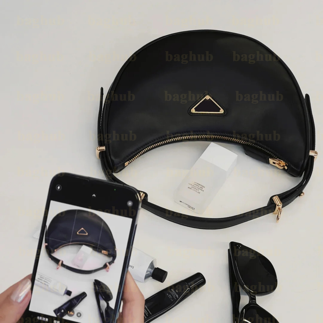 Designer Bags Shoulder Bag Classic Cross Body Bag Luxury Leather Handbag Casual Women's Fashion Clutch Half Moon Bags Hot Sale Hobo 02