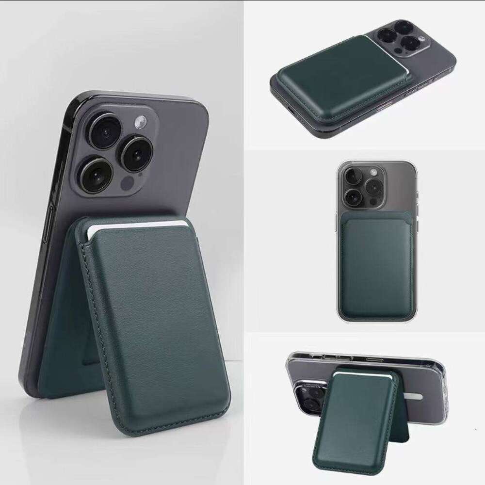 Compatible with iPhone 16/15 Magnetic Holder Universal Wallet Card Slot Magsafe Rotating Stand