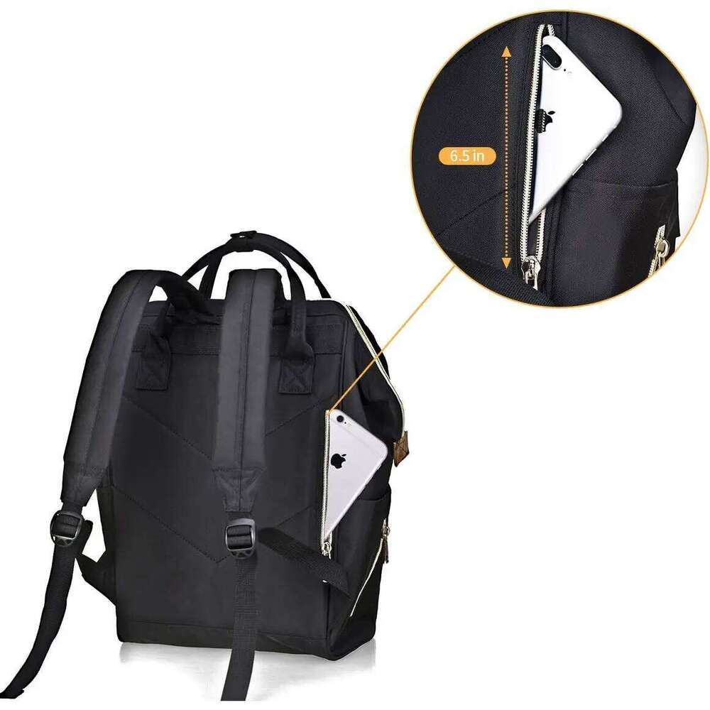 600D Oxford Women ane men Lightweight Anti theft Computer Backpack College Bag Japan brand waterproof A Ring School Backpacks