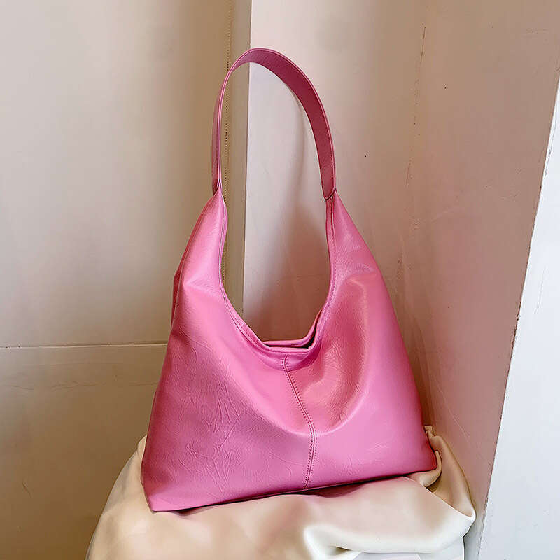 Soft Casual Designer Bags Large Capacity for Women 2025 New Trendy Versatile Shoulder Fashionable Handheld Bucket Bag