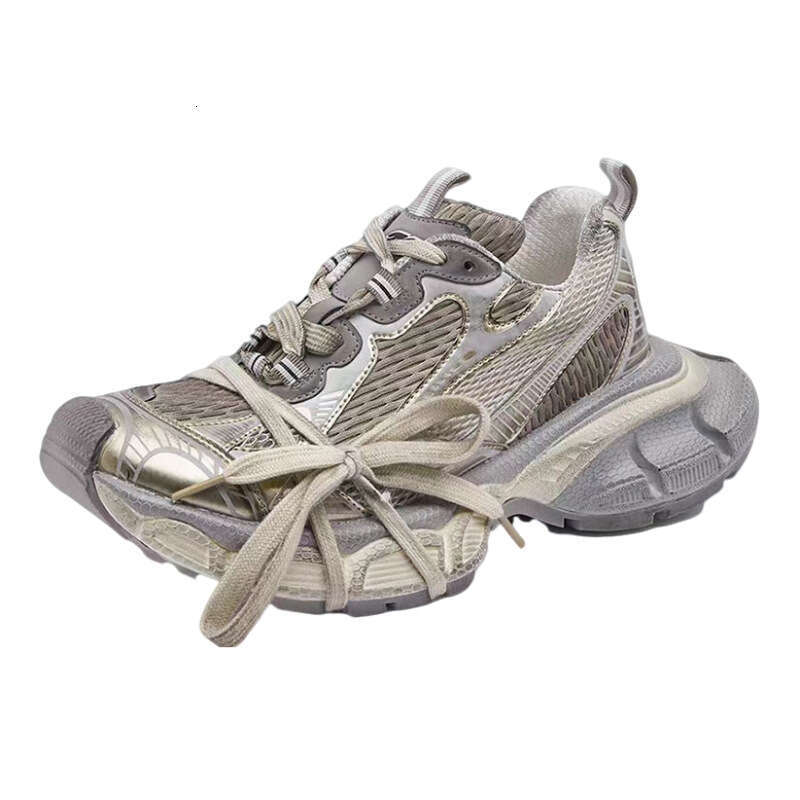 2025 Trendy New Paris Dad Shoes for Women, Vintage Color Block Thick Sole Height Increasing Casual Shoes, Versatile Couple Style