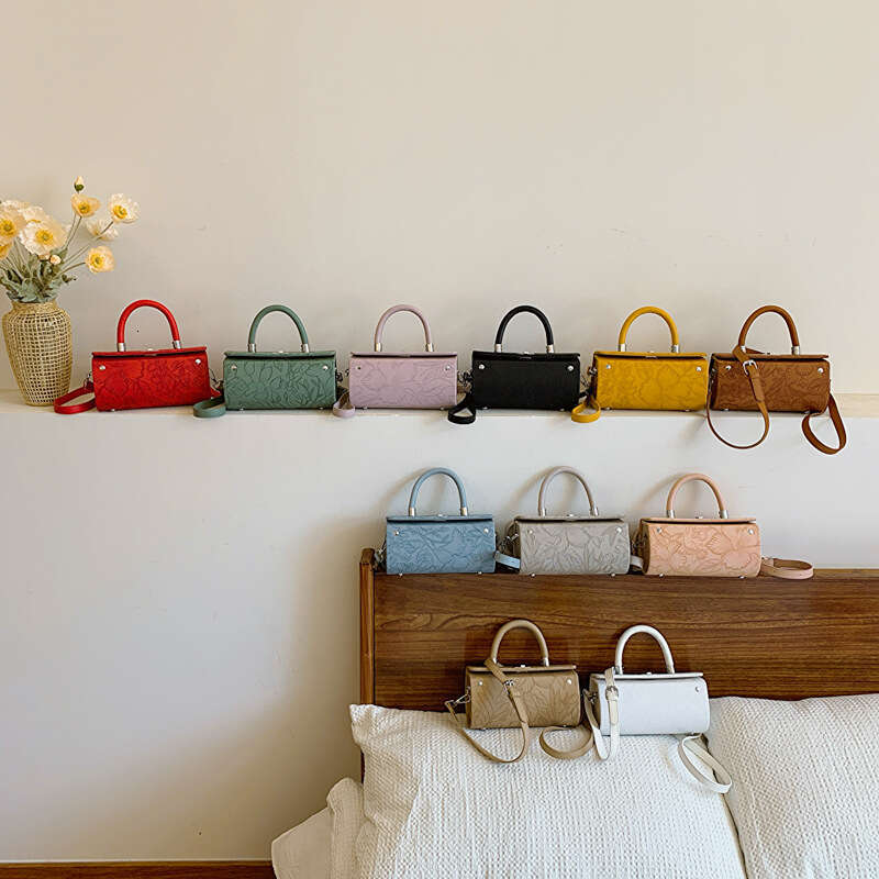 Women's Bags 2025 New Fashion Trend Designer Embossed Handbag Single Shoulder Bags Crossbody Hard Shell Box Bag