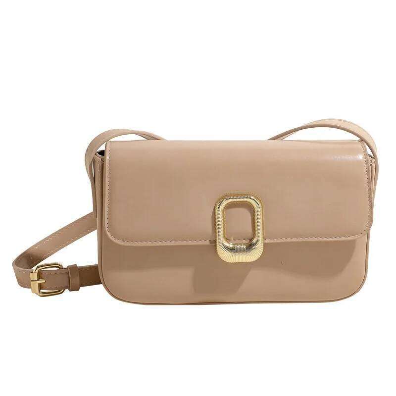 Vintage Square Bag Retro Chic Shoulder Purse Minimalist Crossbody Handbag For Women