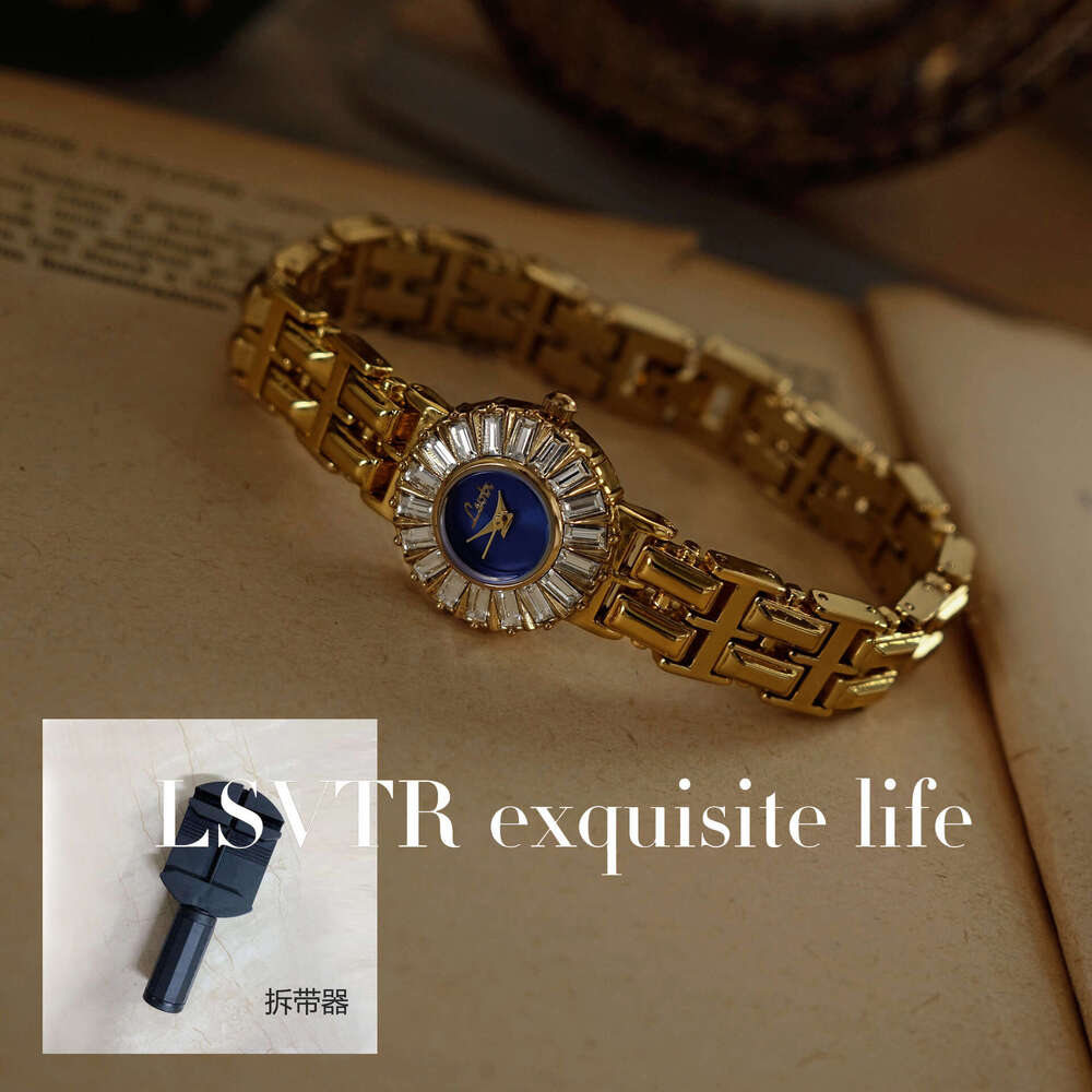 New Hot-Selling Jewelry Designer Women's Wristwatch Vintage Gold Watch for Women