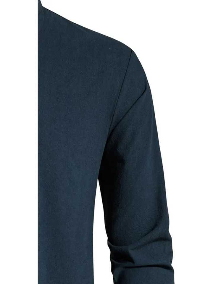 Mens Pure Cotton Retro Lace Up Shirts Renaissance Pirate Viking Medieval Style T-shirt for daily leisure and Halloween stage Y250819