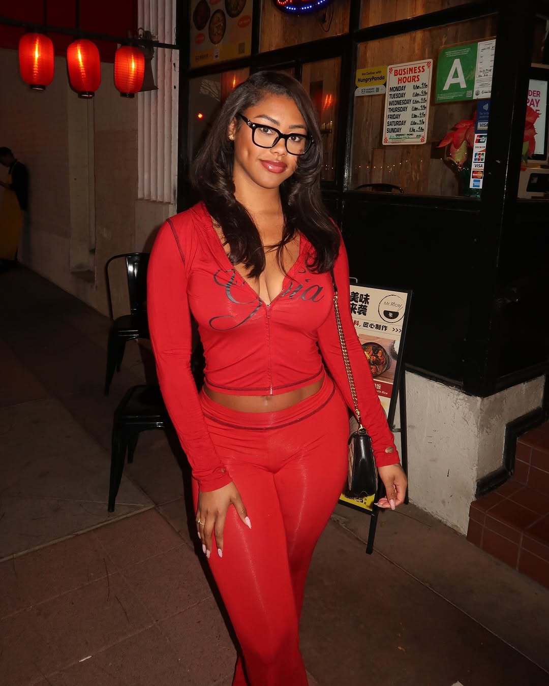 Women's Flared Tracksuit Set - Y2K Two Piece Zip Up Top & Low Waist Pants | Retro Style Sports Suit C260312