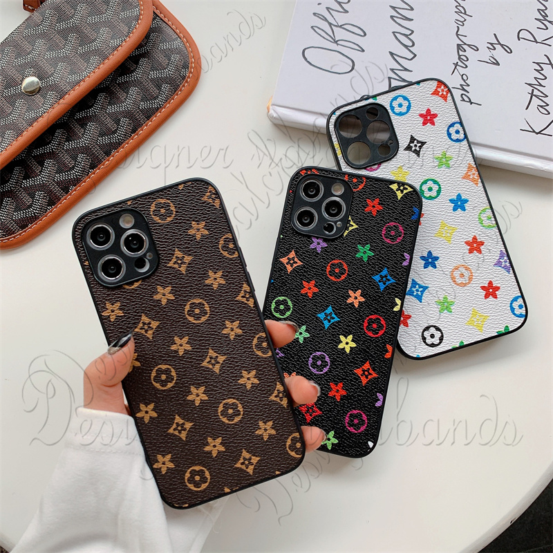 phone Cases designer For iPhone 17 Pro Max case 16 15 Plus 14 Pro 13 12 11 XR 17 air Designers Fashion Creative Case Luxury PU Leather Full Coverage L