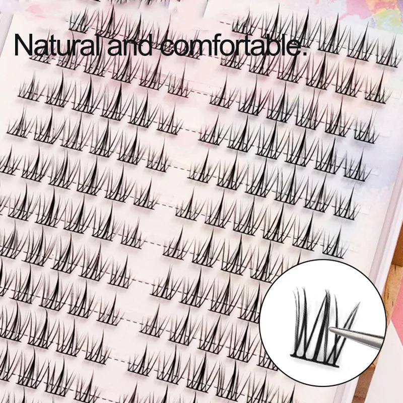 Large Capacity 384 pcs False Eyelashes Lash Cluster For Beauty 250811