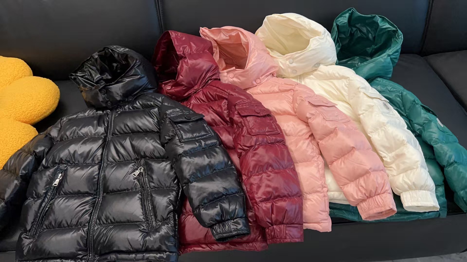 luxury kid down jacket hoodies baby puffer coat girl pink winter jacket boy hood kids clothes hooded Christmas vacation school start gifts Outerwear 100% goose down