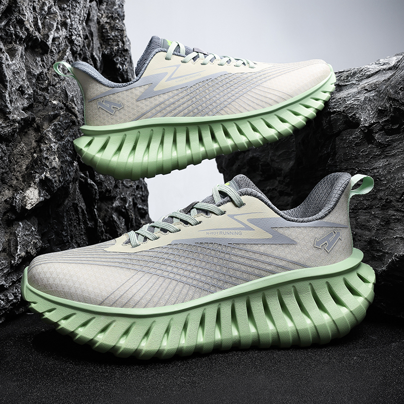 new free shipping designer Running Shoes outdoor trainer couple shoes Blade bottom shock absorption rebound lightweight sport shoes for woman and men