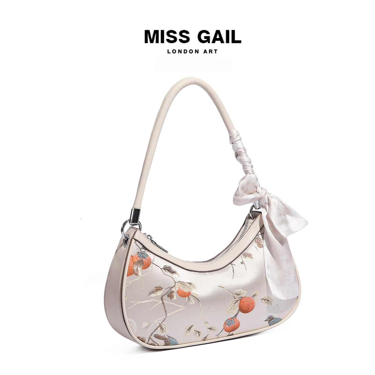 Free Shipping Designer Luxury Handheld Small Square Bag For Women New Chinese Embroidery Single Shoulder Bag Crossbody Bag Silver Pink Leisure Shoppin