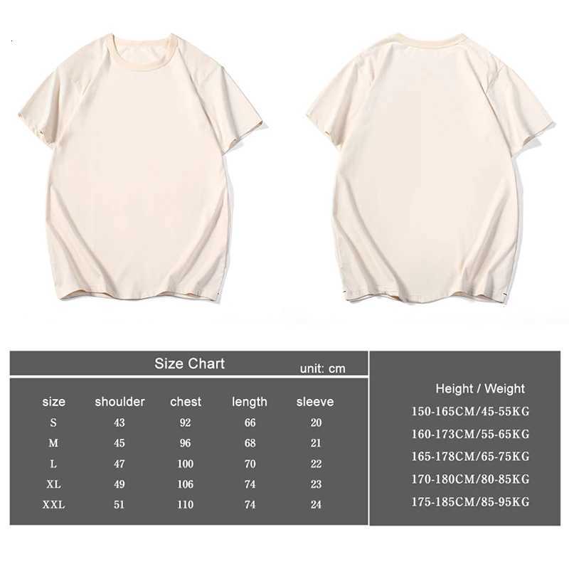 Akkad Kuti High-quality Cotton Summer Mens Short-sleeved T-shirt Womens Bottoming Shirts Wood Embryo Color Tee Tops Y250819
