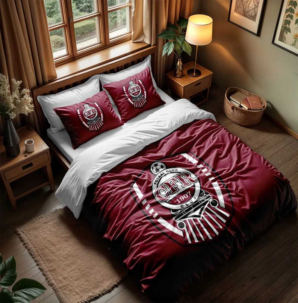 Atltico San Luis Duvet Cover Set without sheet King Queen Double Full Twin Single Size Bed Linen Set Y250819