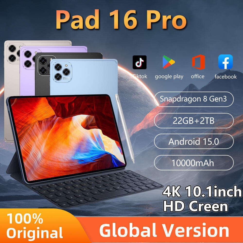 Original Tablet Global Version Pad 16 Pro Tablets Android Snapdragon 8 Gen3 10.1 inch Android 15 5G Dual SIM Dual standby HD 4K WiFi GPS Tablet PC