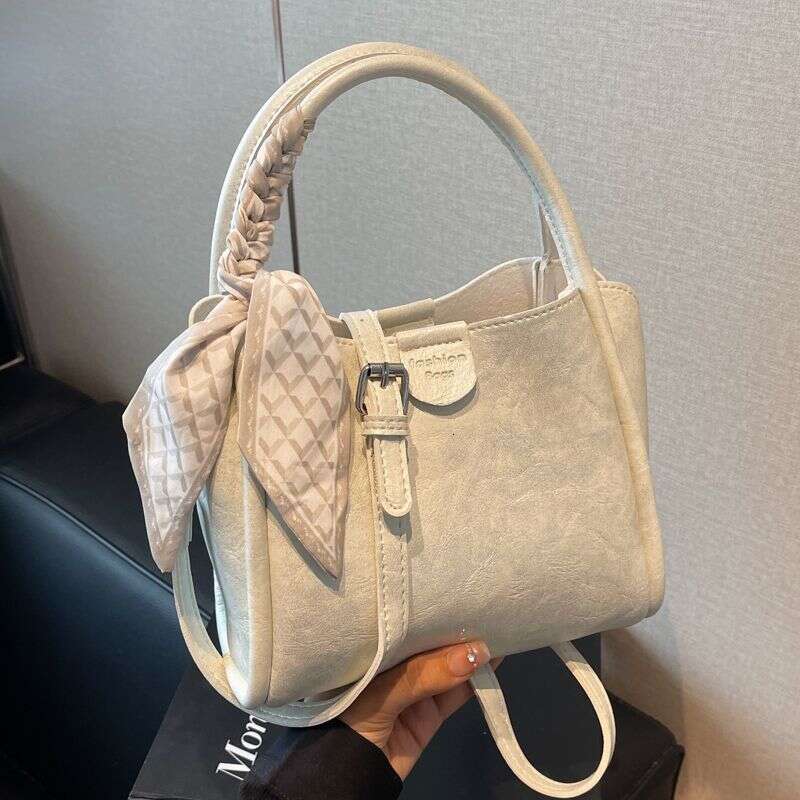 Handbag Women 2025 Spring Summer New Forest Style Ins Shoulder Versatile Crossbody Bucket Bag for Going Out